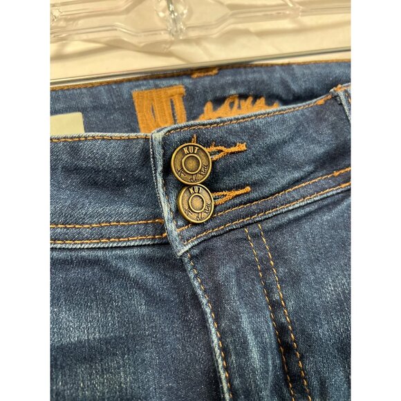 Kut From The Kloth Womens Corbin Straight Leg crop Jeans Size 8 - Picture 5 of 7